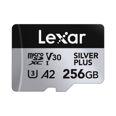 Thẻ nhớ MicroSDXC Lexar Professional Silver Plus UHS-I U3 256GB 205MB/s LMSSIPL256G-BNANG