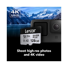 Thẻ nhớ MicroSDXC Lexar Professional Silver Plus UHS-I U3 256GB 205MB/s LMSSIPL256G-BNANG