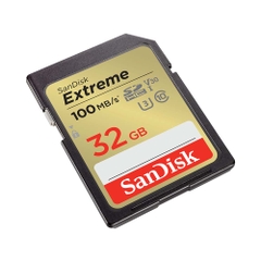 Thẻ nhớ SDHC SanDisk Extreme U3 V30 32GB 100MB/s SDSDXVT-032G-GNCIN