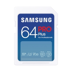 Thẻ nhớ SDXC Samsung Pro Plus U3 64GB 180MB/s MB-SD64S