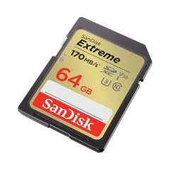 Thẻ nhớ SDXC SanDisk Extreme U3 V30 64GB 170MB/s SDSDXV2-064G-GNCIN