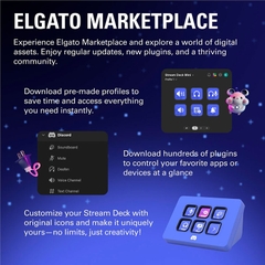 Thiết bị Stream Elgato StreamDeck Mini Discord Edition 6 Phím Lập Trình 10GAI9931