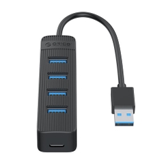 Bộ chia USB 4 cổng USB 3.0 Orico TWU3-4A-BK