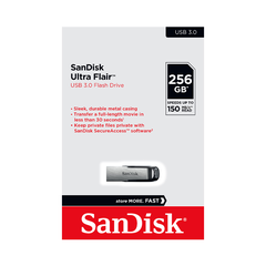 USB 3.0 SanDisk Ultra Flair CZ73 256GB 150MB/s SDCZ73-256G-G46