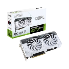 VGA Asus Dual GeForce RTX 4070 Super White 12GB OC GDDR6X DUAL-RTX4070S-O12G-WHITE