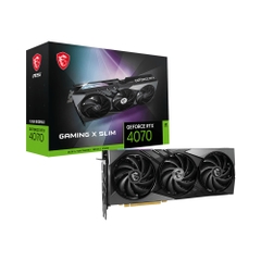 VGA MSI GeForce RTX 4070 GAMING X SLIM 12G GDDR6X RTX-4070-GAMING-X-SLIM-12G