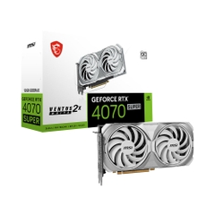 VGA MSI GeForce RTX 4070 SUPER VENTUS 2X WHITE 12G OC GDDR6X