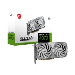 VGA MSI GeForce RTX 4070 VENTUS 2X WHITE 12G OC GDDR6X RTX-4070-VENTUS-2X-WHITE-12G-OC