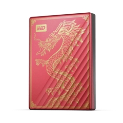 Ổ cứng di động 2TB WD My Passport Ultra Limited Edition Dragon USB 3.2 Type-C WDBRHB0020BRD-WESN