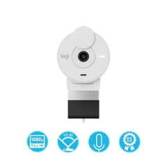 Webcam máy tính Logitech Brio 300 Off White 960-001443