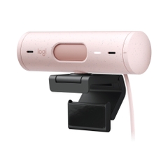 Webcam máy tính Logitech Brio 500 Pink 960-001433