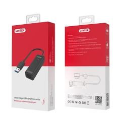 Cáp chuyển Gigabit Lan sang USB 3.0 Unitek Y-3470BK