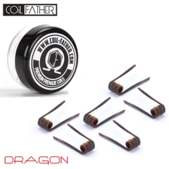 Hộp 6 Coil SS316L Rainbow Quấn Sẵn COIL-FATHER - Dây dẫn nhiệt DIY, build coil, trở