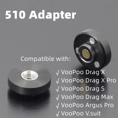 Adapter For Voopoo Drag S / X - Đế Chuyển Đổi Tank 510