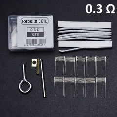 Bộ Rebuild Kit GTX 0.2 0.3 0.4 0.6ohm - Rebuild occ cho Nano GTX / Target PM80 Swag PX80 - Hàng chính hãng (#RBGNP21)