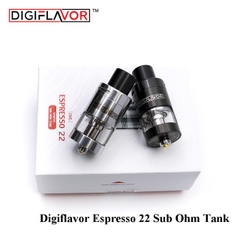 Đầu Đốt DIGIFLAVOR Espresso 22 SUB-OHM TANK (Size 22mm) - Hàng Authentic