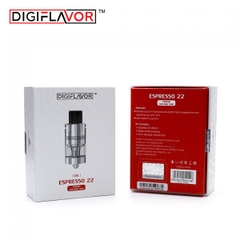 Đầu Đốt DIGIFLAVOR Espresso 22 SUB-OHM TANK (Size 22mm) - Hàng Authentic