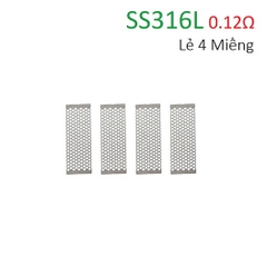 Bộ 10 Coil MESH SS316L BMTD _ Cuộn Coil Lưới _ Dây dẫn nhiệt DIY, build coil, trở