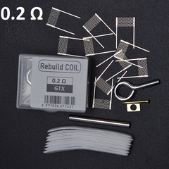 Bộ Rebuild Kit GTX 0.2 0.3 0.4 0.6ohm - Rebuild occ cho Nano GTX / Target PM80 Swag PX80 - Hàng chính hãng (#RBGNP21)