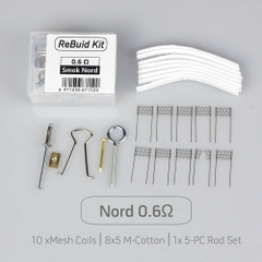 Bộ Rebuild Kit Smok Nord 0.6ohm - Rebuild occ cho Smok Nord 0.6Ω - Hàng chính hãng (#RBGN06)