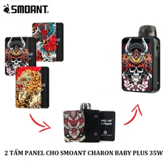 Bộ 2 Tấm Panel Trang Trí Cho Smoant Charon Baby Plus 35W (Hàng Authentic)