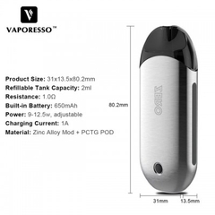 Pod System Vaporesso Renova Zero Pod Kit 650mAh - Hàng Authentic - NEW HOT