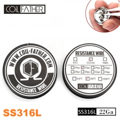 Cuộn Dây COIL-FATHER Original SS316L (30 Feet) - Dây dẫn nhiệt DIY, build coil, trở