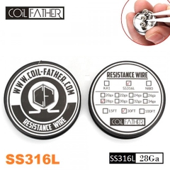 Cuộn Dây COIL-FATHER Original SS316L (30 Feet) - Dây dẫn nhiệt DIY, build coil, trở