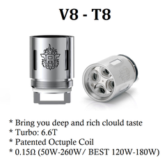 Đầu OCC - Coil Thay Thế Cho Tank Smok TFV8 V8 Decuple Coils