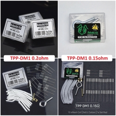 Bộ Rebuild TPP-DM1 0.2ohm / 0.15ohm- Rebuild occ cho TPP-DM1 0.2Ω / 0.15Ω - Hàng chính hãng (#RBGNP19)