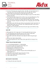 Keo bọt xốp PU foam cách âm, cách nhiệt, chống nóng Akfix Thermcoat