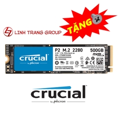 Ổ cứng SSD M.2 PCIe NVMe Crucial P2 500GB - bảo hành 5 năm - SD107