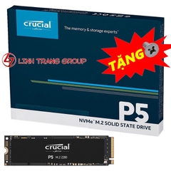 Ổ cứng SSD M.2 PCIe NVMe Crucial P5 500GB 1000GB - bảo hành 5 năm - SD121 SD126
