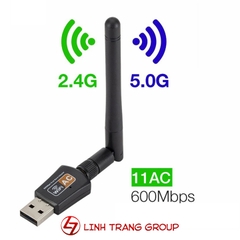 USB thu wifi chuẩn AC 600Mbps - PK96
