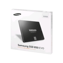 Ổ cứng SSD 2.5 inch SATA Samsung 850 EVO 500GB - bảo hành 5 năm