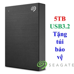 Ổ cứng di động USB3.2 Seagate One Touch 5TB - tặng túi bảo vệ - bảo hành 2 năm - SD90