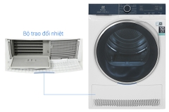 Máy sấy bơm nhiệt Electrolux 9 kg EDH903R9WB