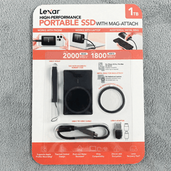 Ổ cứng di động Lexar SL500 1TB (LSL500M001T-BNBCU) (Đọc 2000MB/s - Ghi 1800MB/s)