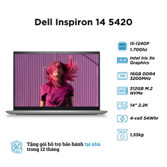 Dell Inspiron 14 5420 (i5-1240P | RAM 16GB | SSD 512GB | 14 Inch 2.2K)