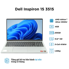 Laptop Dell Inspiron 15 3515 (New Full Box) (AMD Athlon™ Silver 3050U | RAM 4GB | SSD 256GB | 15.6 inch HD)