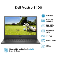 Dell Vostro 3400 (i3-1115G4 | RAM 8GB | SSD 256GB | 14 inch FHD)