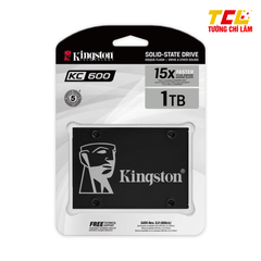 Ổ Cứng SSD Kingston KC600 1TB (Đọc: 550MB/s | Ghi: 500MB/s)