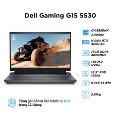 Dell Gaming G15 5530 (i7-13650HX | RAM 16GB | SSD 1TB | NVIDIA RTX 4060 8GB | 15.6 inch FHD 165Hz)