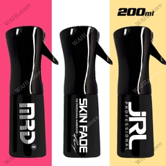 Bình xịt nước áp suất N2 Black phun sương nano - JRL, MRD, Skin Fade, SC 200ml