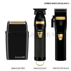 COMBO BABYLISS BLACK 3 chuyên nghiệp chính hãng