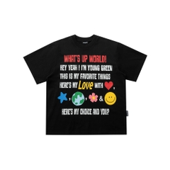 WHAT'S UP WORLD! T-SHIRT