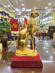 Mèo Ai-Cập Thếp  Vàng 9999