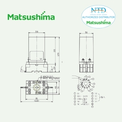 Bộ chuyển đổi AEVC-12DC Matsushima
