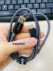 Cáp Anker PowerLine+ USB 2.0 ra USB-C (90cm)