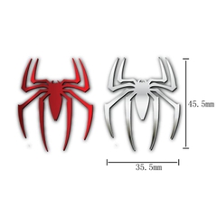 Logo kim loại Spider Man